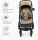 Миниатюра изображения товара Детская прогулочная коляска Tomix Stella Lux / HP-777LUX (песчано-коричневый)