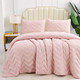 Миниатюра изображения товара Набор текстиля для спальни Sofi de Marko Робби 230х250 / Пок-Роб-пр-230х250 (пепельно-розовый)
