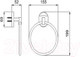 Миниатюра изображения товара Кольцо для полотенца РМС A1022