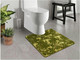 Миниатюра изображения товара Коврик для туалета Shahintex Vintage SH V002 60x80 (зеленый)