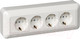 Миниатюра изображения товара Розетка Systeme (Schneider) Electric Прима RA16-411M-B