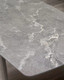 Миниатюра изображения товара Обеденный стол M-City Rivoli 140 Matt / 614M05543 (Latte Stone Solid Ceramic/Taupe)