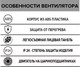 Миниатюра изображения товара Вентилятор накладной ERA D100 Wind 100C BB