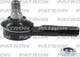 Миниатюра изображения товара Наконечник рулевой тяги Patron PS1258