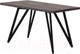 Миниатюра изображения товара Обеденный стол Millwood Женева 2 Л 160x80x75 (сосна пасадена/металл черный)