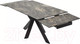 Миниатюра изображения товара Обеденный стол M-City Belluno 160 KL-176 / 614M05693 (итальянская керамика/черный)