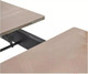 Миниатюра изображения товара Обеденный стол M-City Corner 120 Gloss / 614M05546 (Amber Jade Solid Ceramic/Black)