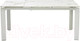 Миниатюра изображения товара Обеденный стол M-City Corner 120 Gloss / 614M05545 (Golden Jade Solid Ceramic/White)