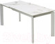 Миниатюра изображения товара Обеденный стол M-City Corner 120 Gloss / 614M05545 (Golden Jade Solid Ceramic/White)