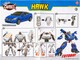 Миниатюра изображения товара Робот-трансформер Hello Carbot Hawk S1 / 42887