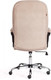 Миниатюра изображения товара Кресло офисное Tetchair СН9944 флок/хром (бежевый)