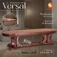 Миниатюра изображения товара Обеденный стол Tetchair Versal 300+350+400x110x78 (Tobacco)