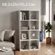 Миниатюра изображения товара Стеллаж Mio Tesoro Мини 58х25х115 2.07.07.010.1 (белый)