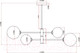 Миниатюра изображения товара Люстра Moderli Molecule / V10837-4P