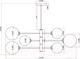 Миниатюра изображения товара Люстра Moderli Molecule / V10838-6P