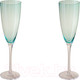 Миниатюра изображения товара Набор бокалов Lefard Mirage Emerald / 693-019 (2шт)