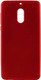 Миниатюра изображения товара Чехол-накладка Case Deep Matte для Nokia 6 TPU (матовый красный, фирменная упаковка)