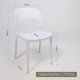 Миниатюра изображения товара Стул пластиковый AksHome Olaf (белый)