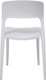Миниатюра изображения товара Стул пластиковый AksHome Olaf (белый)