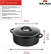 Миниатюра изображения товара Форма для запекания Walmer Iron-Black W37001053