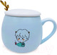 Миниатюра изображения товара Кружка с ложкой Swed house MR3-2 (голубой)