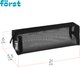 Миниатюра изображения товара Пенал Forst FT-PM-080401 (черный)