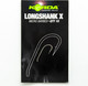 Миниатюра изображения товара Крючок рыболовный Korda Long Shank-X №2 / KLSX2 (10шт)