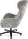 Миниатюра изображения товара Кресло мягкое Halmar Franco (серый/черный)