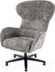 Миниатюра изображения товара Кресло мягкое Halmar Franco (серый/черный)