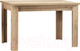 Миниатюра изображения товара Обеденный стол Halmar Bagio 120-160x80x77 (дуб артизан/дуб артизан)