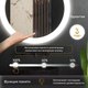 Миниатюра изображения товара Зеркало Roxen Brimen 510195-80AF (с подогревом)