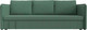 Миниатюра изображения товара Диван Лига Диванов Слим / 121146 (рогожка Амур зеленый)