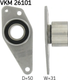 Миниатюра изображения товара Ролик ремня ГРМ SKF VKM26101