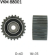 Миниатюра изображения товара Ролик ремня ГРМ SKF VKM88001