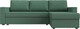 Миниатюра изображения товара Диван угловой Лига Диванов Траумберг Лайт правый / 121141 (рогожка Амур зеленый)