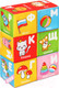 Миниатюра изображения товара Развивающий игровой набор Мякиши Кубики Алфавит в картинках / 864