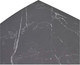 Миниатюра изображения товара Обеденный стол M-City Balde 140 Matt / 614M05568 (Black Marble Solid Ceramic/Black)