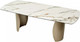 Миниатюра изображения товара Обеденный стол M-City Bronte 220 KL-188 / 614M05555 (контрастный мрамор матовый/шампань)