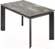 Миниатюра изображения товара Обеденный стол M-City Cremona 180 KL-176 / 614М05695 (итальянская керамика/черный)