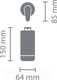 Миниатюра изображения товара Дозатор для жидкого мыла Brabantia SinkStyle 227981 (200мл)