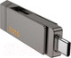 Миниатюра изображения товара USB flash накопитель Hoco UD15 USB3.2 128Gb (металлик)