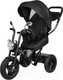 Миниатюра изображения товара Трехколесный велосипед с ручкой Farfello PL-05 (черный)