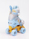 Миниатюра изображения товара Роликовые коньки Amarobaby Dream / AB23-35DR/002005-30 (р.30-33, белый/синий/оранжевый)