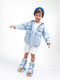 Миниатюра изображения товара Роликовые коньки Amarobaby Dream / AB23-35DR/002005-30 (р.30-33, белый/синий/оранжевый)
