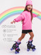 Миниатюра изображения товара Роликовые коньки Amarobaby Dream / AB23-35DR/092206-30 (р.30-33, черный/фиолетовый/розовый)