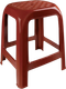 Миниатюра изображения товара Табурет пластиковый DD Style Стиль 06003к (коричневый)