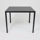 Миниатюра изображения товара Стол садовый AksHome Sicily 90x90x73 (сталь черная/черный)