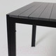 Миниатюра изображения товара Стол садовый AksHome Sicily 90x90x73 (сталь черная/черный)
