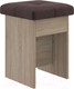 Миниатюра изображения товара Табурет Genesis Мебель дуб сонома/Bora 01