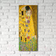 Миниатюра изображения товара Картина на стекле Stamprint Поцелуй Г. Климт PT002 (125x50)